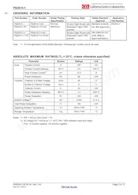 PS2915-1-AX Datasheet Page 3