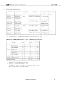 PS8101-F3-K-AX數據表 頁面 3
