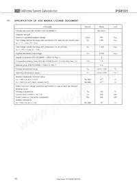 PS8101-F3-K-AX Datasheet Page 12