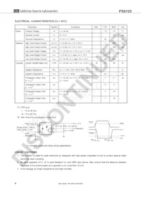 PS8103-F3-A Datasheet Page 4