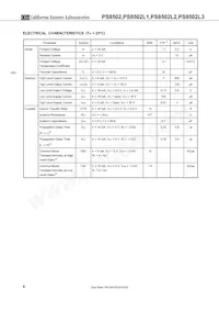 PS8502L1-V-AX Datasheet Pagina 6