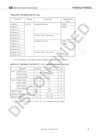 PS8602L-F3-A Datasheet Pagina 5