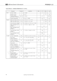 PS8802-2-V-F3-AX Datasheet Page 6