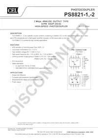 PS8821-2-F3-A Datasheet Copertura