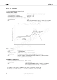 PS9115-F3-AX Datasheet Pagina 10