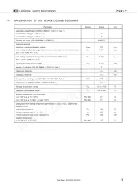 PS9121-V-AX數據表 頁面 13
