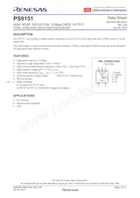 PS9151-F3-AX Datasheet Cover