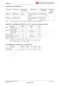 PS9151-F3-AX數據表 頁面 3