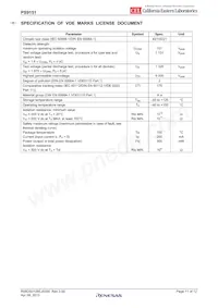 PS9151-F3-AX Datasheet Pagina 11
