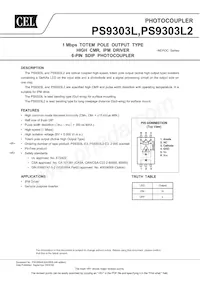 PS9303L-V E3-AX Datasheet Copertura