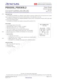 PS9305L-E3-AX Datasheet Cover