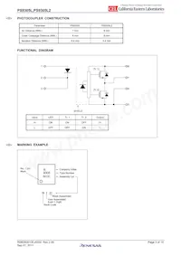 PS9305L-E3-AX Datasheet Page 3