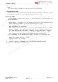 PS9305L-E3-AX Datasheet Page 17