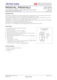 PS9307AL2-E3-AX Datenblatt Cover