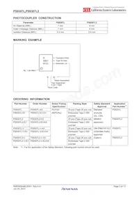 PS9307L-V-E3-AX Datasheet Page 3