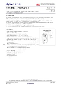 PS9308L2-V-E3-AX Datasheet Cover
