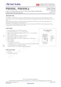 PS9309L2-V-E3-AX數據表 封面