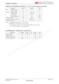 PS9309L2-V-E3-AX Datasheet Pagina 5