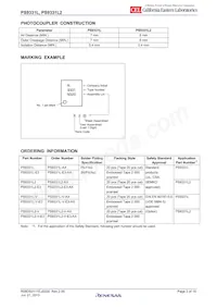 PS9331L-V-E3-AX Datasheet Pagina 3