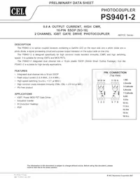 PS9401-2-AX Datasheet Cover