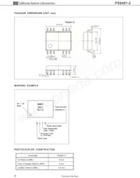 PS9401-2-AX Datasheet Pagina 2