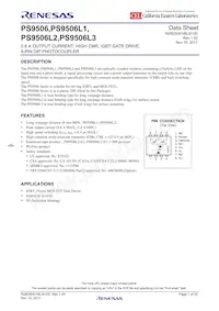PS9506-AX Datasheet Copertura
