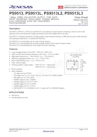 PS9513L1-AX Datenblatt Cover