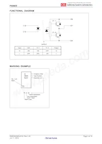 PS9905-Y-V-F3-AX Datasheet Pagina 3
