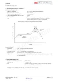 PS9924-Y-V-F3-AX Datasheet Page 12