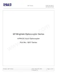 Q817 Datasheet Cover