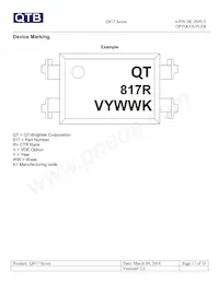 Q817 Datasheet Pagina 17