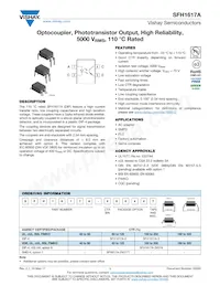 SFH1617A-2X017T Datasheet Cover