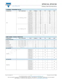 SFH610A-1X018T Datasheet Pagina 3