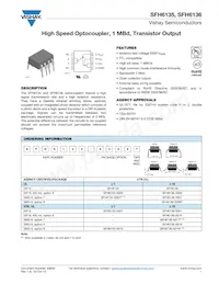 SFH6135-X006 Datasheet Cover
