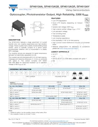 SFH615ABM-X016 Datasheet Cover