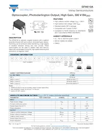 SFH619A-X007 Datasheet Cover