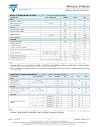 SFH628A-2X016 Datasheet Page 2