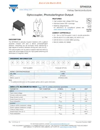 SFH655A-X009T Datasheet Cover