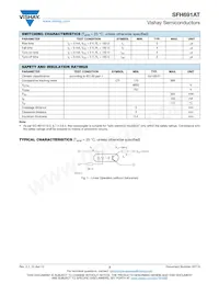SFH691A-X001T Datasheet Page 3
