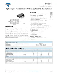 SFH6943A-3 Datasheet Cover
