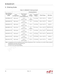 SI8220CD-D-ISR Datenblatt Seite 22