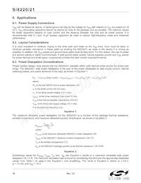 SI8220DB-A-ISR Datasheet Pagina 16