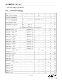 SI8445-B-IS Datasheet Page 4