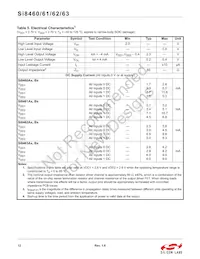 SI8460BB-A-IS1 Datasheet Page 12