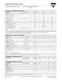 TCDT1110G Datasheet Page 2