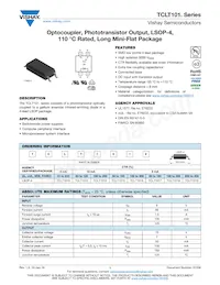 TCLT1015 Datasheet Cover