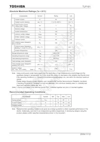 TLP181(GR Datasheet Page 3