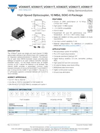 VO0601-X001T Datasheet Cover
