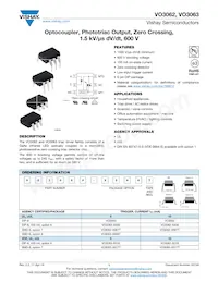 VO3063-X009T Datasheet Cover