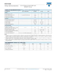 VO3150A Datasheet Page 2